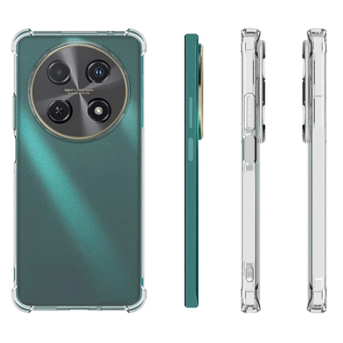 [Užsakomoji prekė] Dėklas skirtas Huawei nova 12i - Techsuit Shockproof Clear Silicone - Permatomas 1