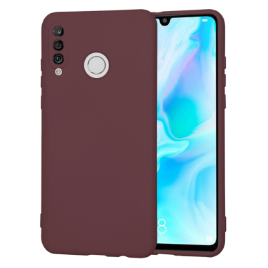 [Užsakomoji prekė] Dėklas Huawei P30 Lite / P30 Lite New Edition - Techsuit SoftFlex - Bordo