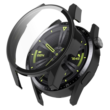 [Užsakomoji prekė] Dėklas Huawei Watch GT 3 (46mm) + Pouch - Techsuit Defense360 Pro - Juodas