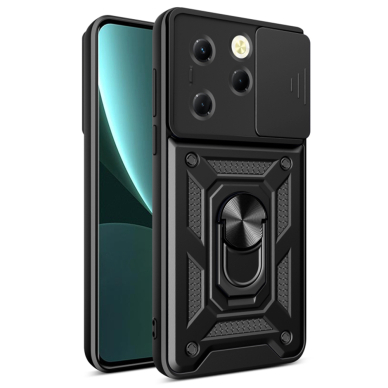 [Užsakomoji prekė] Dėklas Infinix Hot 40 / 40 Pro / Tecno Spark 20 Pro - Techsuit CamShield Series - juodas