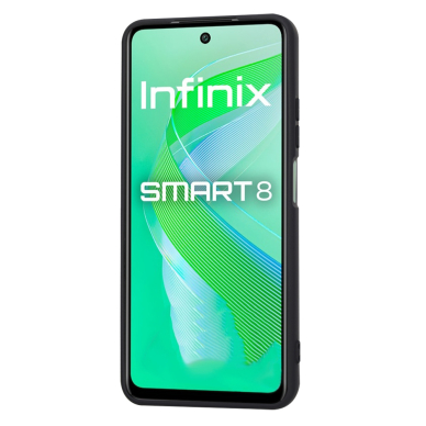 [Užsakomoji prekė] Dėklas Infinix Smart 8 - Techsuit SoftFlex - Juodas 1