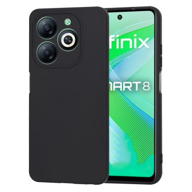 [Užsakomoji prekė] Dėklas Infinix Smart 8 - Techsuit SoftFlex - Juodas