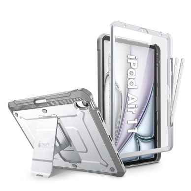 [Užsakomoji prekė] Dėklas iPad Air 11 (2024) - Supcase Unicorn Beetle Pro - White