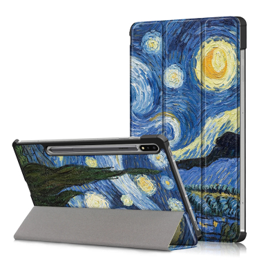 [Užsakomoji prekė] Dėklas iPad Air 11 (2024) - Techsuit FoldPro - Starry Night