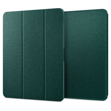 [Užsakomoji prekė] Dėklas iPad Air 13 (2024) - Spigen Urban Fit - Midnight Green 1