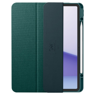 [Užsakomoji prekė] Dėklas iPad Air 13 (2024) - Spigen Urban Fit - Midnight Green 2