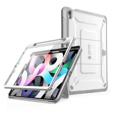 [Užsakomoji prekė] Dėklas iPad Air 13 (2024) - Supcase Unicorn Beetle Pro - White