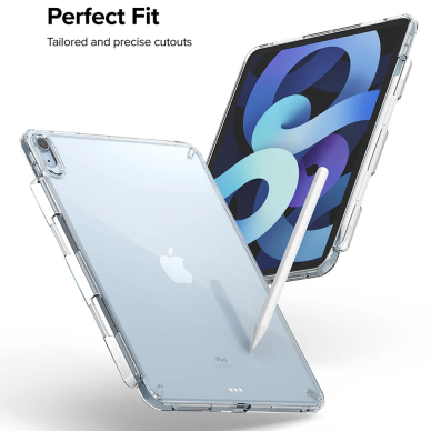 [Užsakomoji prekė] Dėklas iPad Air 4 (2020) / Air 5 (2022) / Air 11 (2024) - Ringke Fusion - permatomas 3