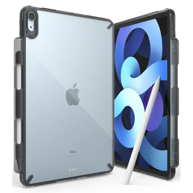 [Užsakomoji prekė] Dėklas iPad Air 4 (2020) / Air 5 (2022) / Air 11 (2024) - Ringke Fusion - Smoke Black