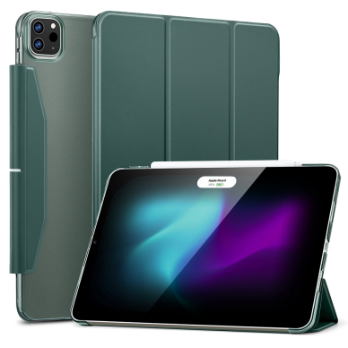 [Užsakomoji prekė] Dėklas iPad Pro 11 (2024) - ESR Ascend Trifold - Forest Green