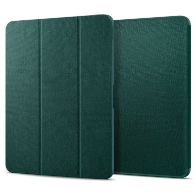 [Užsakomoji prekė] Dėklas iPad Pro 13 (2024) - Spigen Urban Fit - Midnight Green 5