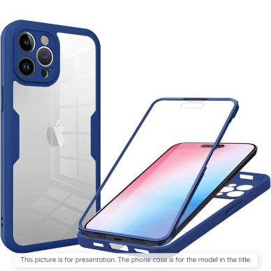 [Užsakomoji prekė] Dėklas iPhone 11 Pro + Cover - Techsuit ColorVerse 360 MagSafe MagSafe Series - mėlynas