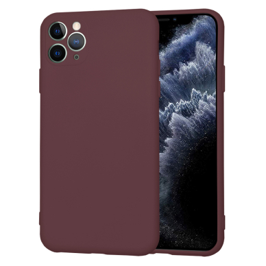 [Užsakomoji prekė] Dėklas iPhone 11 Pro Max - Techsuit SoftFlex - Bordo