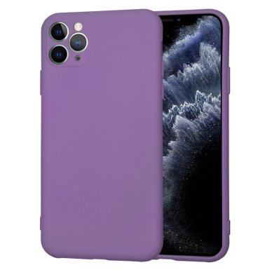 [Užsakomoji prekė] Dėklas iPhone 11 Pro Max - Techsuit SoftFlex - Violetinis