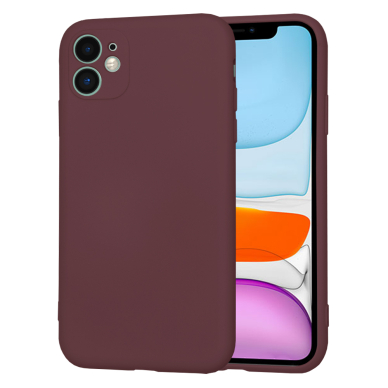 [Užsakomoji prekė] Dėklas iPhone 11 - Techsuit SoftFlex - Bordo