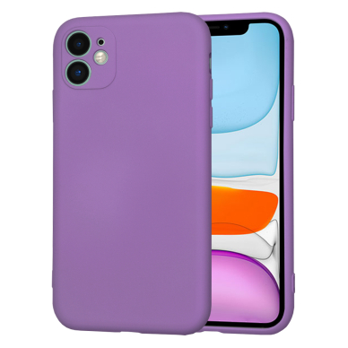 Akcija! Dėklas iPhone 11 - Techsuit SoftFlex - Violetinis