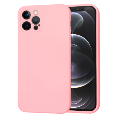 [Užsakomoji prekė] Dėklas iPhone 12 Pro - Techsuit SoftFlex - Chalk Pink