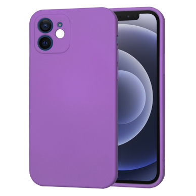 [Užsakomoji prekė] Dėklas iPhone 12 - Techsuit SoftFlex - Violetinis