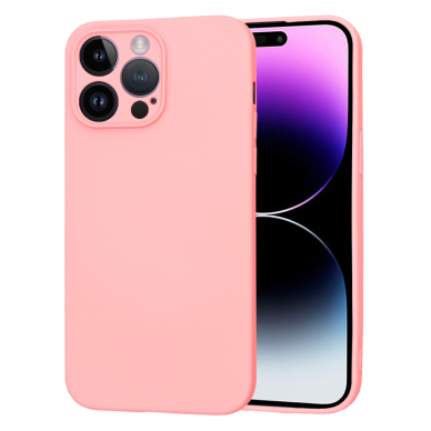 [Užsakomoji prekė] Dėklas iPhone 14 Pro Max - Techsuit SoftFlex - Chalk Pink