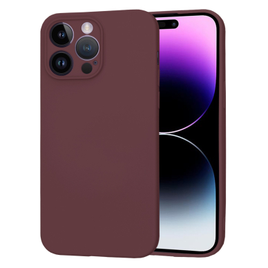 [Užsakomoji prekė] Dėklas iPhone 14 Pro Max - Techsuit SoftFlex - Bordo