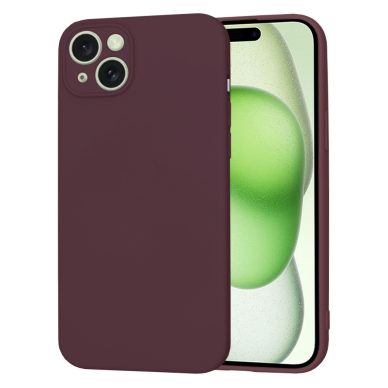 [Užsakomoji prekė] Dėklas iPhone 15 Plus - Techsuit SoftFlex - Bordo