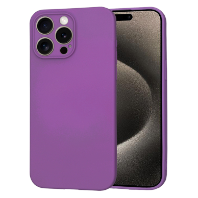 [Užsakomoji prekė] Dėklas iPhone 15 Pro Max - Techsuit SoftFlex MagSafe - Violetinis