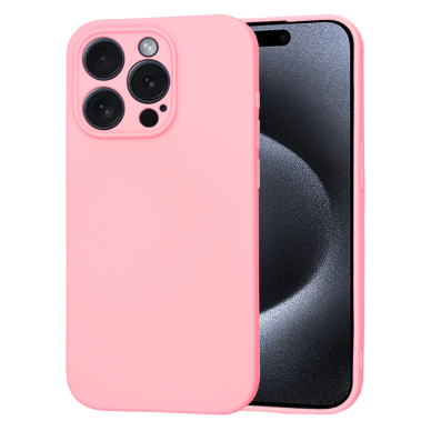 [Užsakomoji prekė] Dėklas iPhone 15 Pro - Techsuit SoftFlex - Chalk Pink