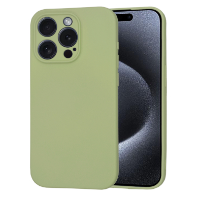 [Užsakomoji prekė] Dėklas iPhone 15 Pro - Techsuit SoftFlex - Matcha