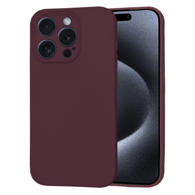 [Užsakomoji prekė] Dėklas iPhone 15 Pro - Techsuit SoftFlex - Bordo