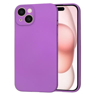 [Užsakomoji prekė] Dėklas iPhone 15 - Techsuit SoftFlex MagSafe - Violetinis