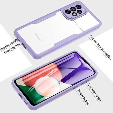 [Užsakomoji prekė] Dėklas iPhone 16 + Cover - Techsuit ColorVerse 360 Series - mėlynas 4