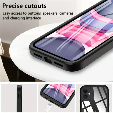 [Užsakomoji prekė] Dėklas iPhone 16 + Cover - Techsuit ColorVerse 360 Series - mėlynas 5