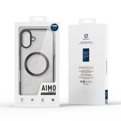 [Užsakomoji prekė] Dėklas iPhone 16 - Dux Ducis Aimo MagSafe Series - Juodas 6