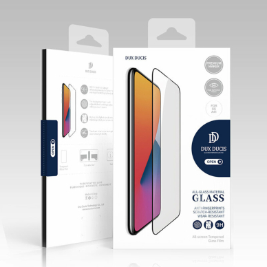 [Užsakomoji prekė] Dėklas iPhone 16 Plus - Dux Ducis Tempered Glass - Juodas 5