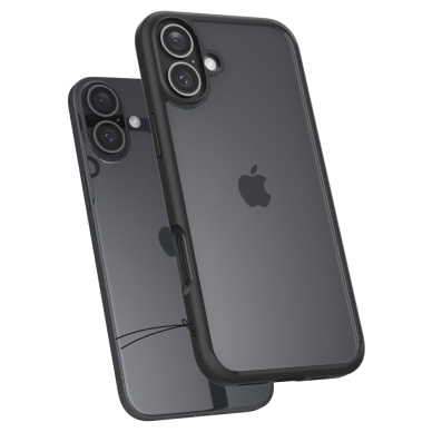 [Užsakomoji prekė] Dėklas iPhone 16 Plus - Spigen Ultra Hybrid - Matte Black 1