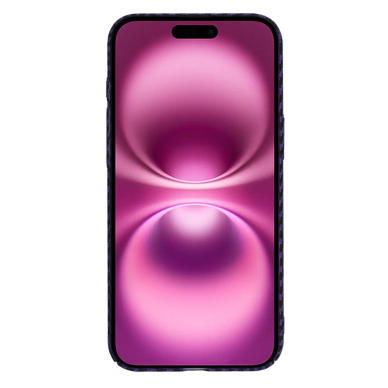 [Užsakomoji prekė] Dėklas iPhone 16 Plus - Techsuit Carbonite FiberShell - Violetinis 1