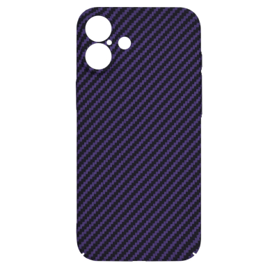 [Užsakomoji prekė] Dėklas iPhone 16 Plus - Techsuit Carbonite FiberShell - Violetinis 3