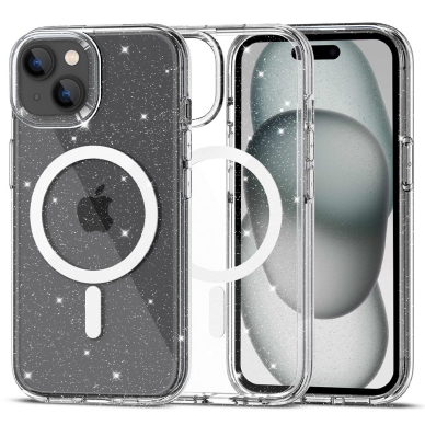 [Užsakomoji prekė] Dėklas iPhone 16 Plus - Techsuit SparkleSkin Series - Skaidrus