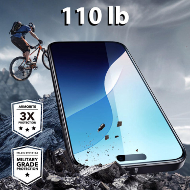 [Užsakomoji prekė] Dėklas iPhone 16 Pro - ESR Armorite Screen Protector - Skaidrus 3