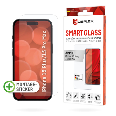 [Užsakomoji prekė] Grūdintas stikliukas iPhone 16 Pro Max - Displex Smart FlexiGlass - Skaidrus