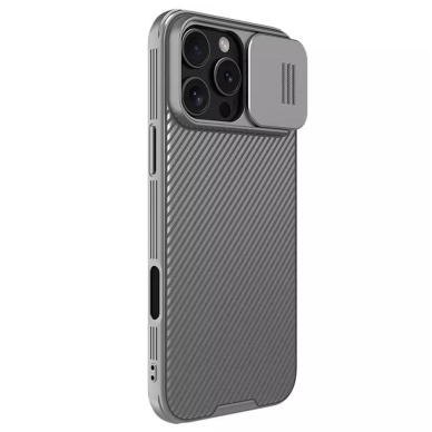 [Užsakomoji prekė] Dėklas iPhone 16 Pro Max - Nillkin CamShield Pro - Titanium Gray 1