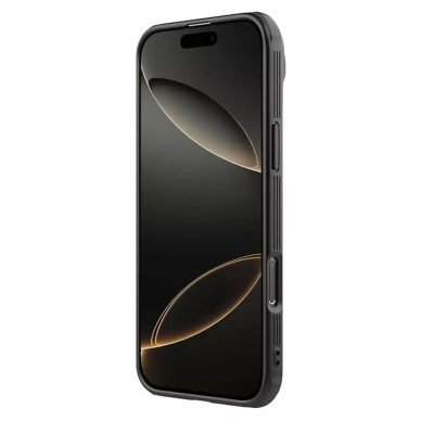 [Užsakomoji prekė] Dėklas iPhone 16 Pro Max - Nillkin CamShield Prop Magnetic - permatomas Black 3