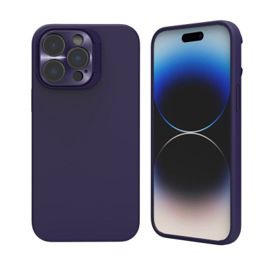 [Užsakomoji prekė] Dėklas iPhone 16 Pro Max - Nillkin Lens Wing Magnetic - Dark Purple