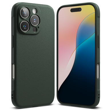 [Užsakomoji prekė] Dėklas iPhone 16 Pro Max - Ringke Onyx - Dark Green