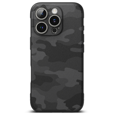 [Užsakomoji prekė] Dėklas iPhone 16 Pro Max - Ringke Onyx Design - Camo Black 1