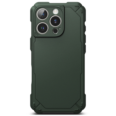 [Užsakomoji prekė] Dėklas iPhone 16 Pro Max - Ringke Rugged Gear - Dark Green 1