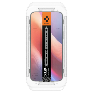 [Užsakomoji prekė] Dėklas iPhone 16 Pro Max (set of 2) - Spigen Glas.tR EZ FIT - Privacy 6