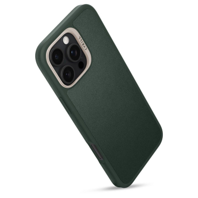 [Užsakomoji prekė] Dėklas iPhone 16 Pro Max - Spigen Cyrill Kajuk MagSafe - Forest Green 4