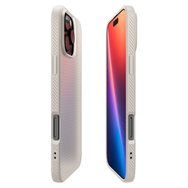 [Užsakomoji prekė] Dėklas iPhone 16 Pro Max - Spigen Liquid Air - Natural Titanium 4