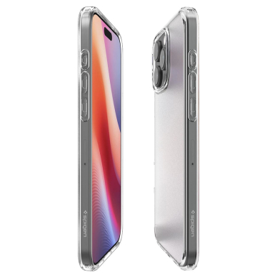 [Užsakomoji prekė] Dėklas iPhone 16 Pro Max - Spigen Ultra Hybrid - Frost Clear 3